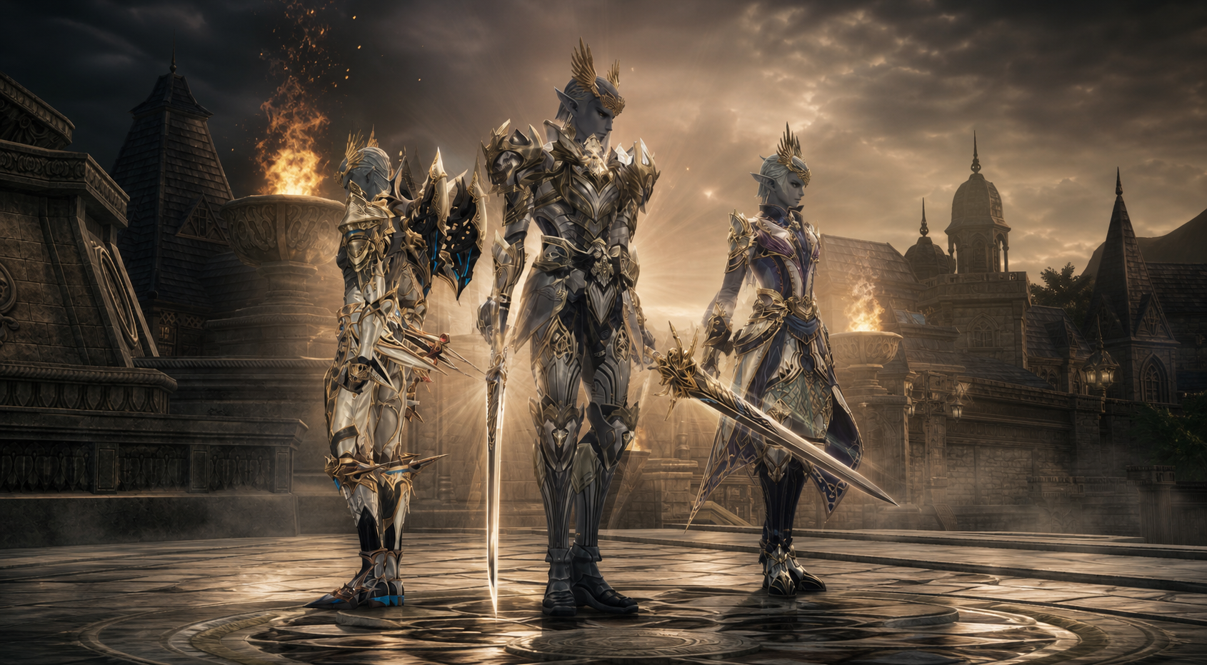 Presentación del Set Leviathan Heavy, Light y Robe